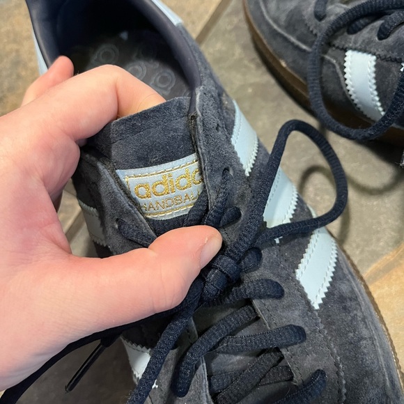 Adidas Handball Spezial Dark Blue Sneakers Size 8 - Picture 9 of 12